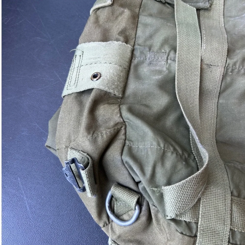 Vintage Military ALICE Field Pack Rucksack Olive Drab Canvas Backpack USA Made